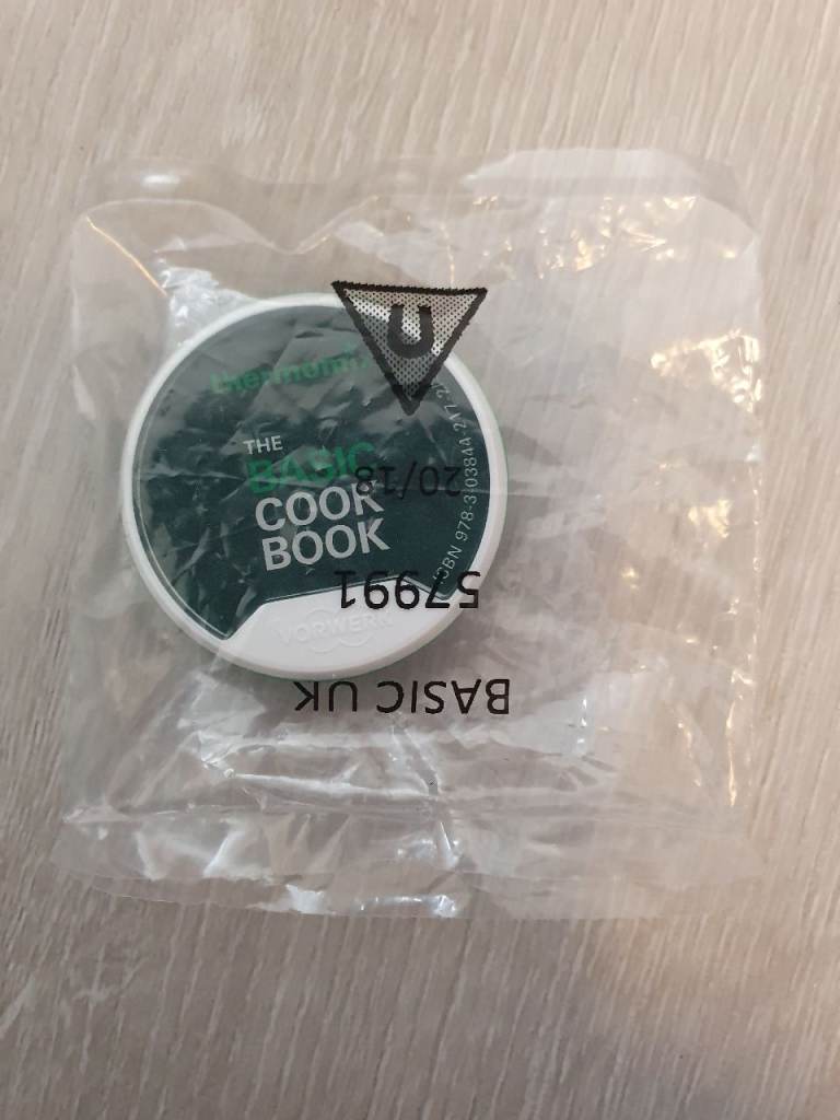NEW & SEALED: Thermomix Basic Cookbook Recipe Chip (UK Version) - For TM5 / TM6