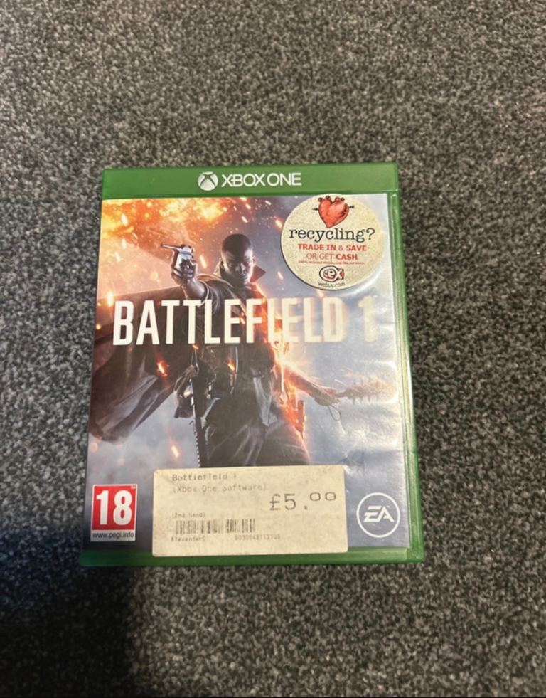 Battlefield 1 for Xbox One – Good Condition