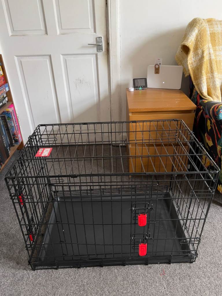 KONG K30DD Medium Dog Crate – Like New – Ultra Strong / Two-Door