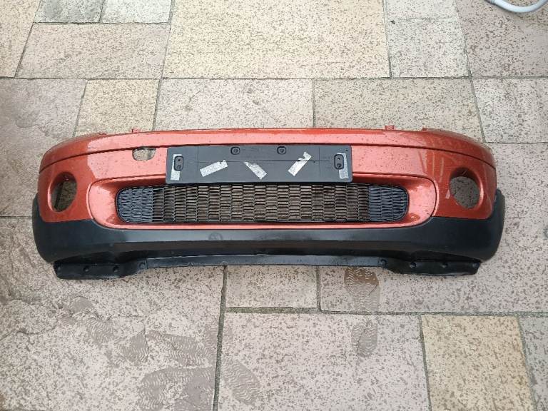 Mini R56 front bumper B23 Spice Orange 