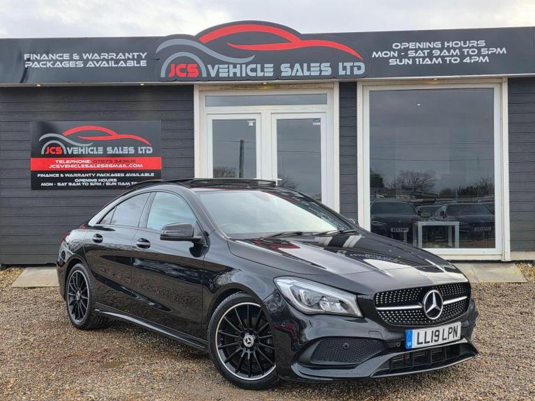 2019 Mercedes-Benz CLA CLA 200 AMG Line Night Edition Plus 4dr SALOON PETROL Manual