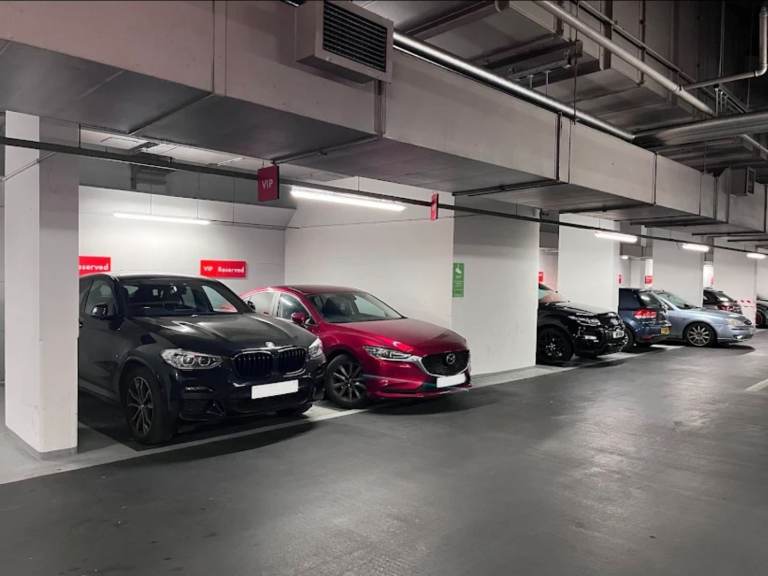 Secured parking space in china town long term