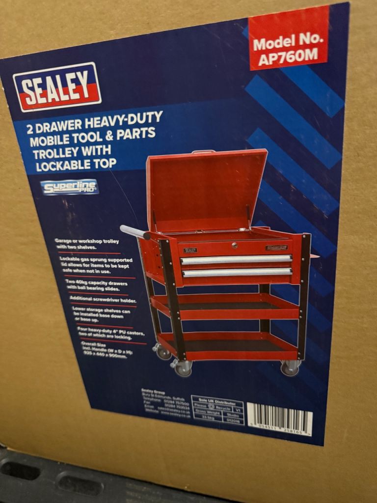Sealey tool trolley 