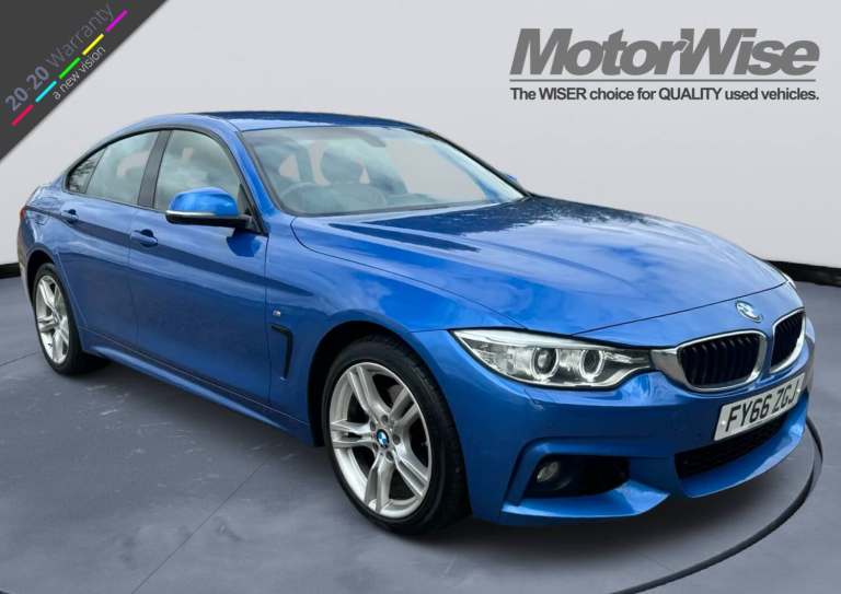 2016 BMW 4 Series 420d [190] xDrive M Sport 5dr [Professional Media] COUPE Diesel Manual