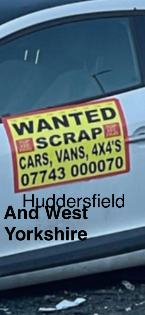 Huddersfield scrap vehicle buyer 