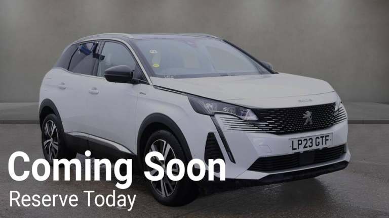 2023 Peugeot 3008 1.6 Hybrid 225 GT 5dr e-EAT8 Hatchback PETROL/ELECTRIC Automatic