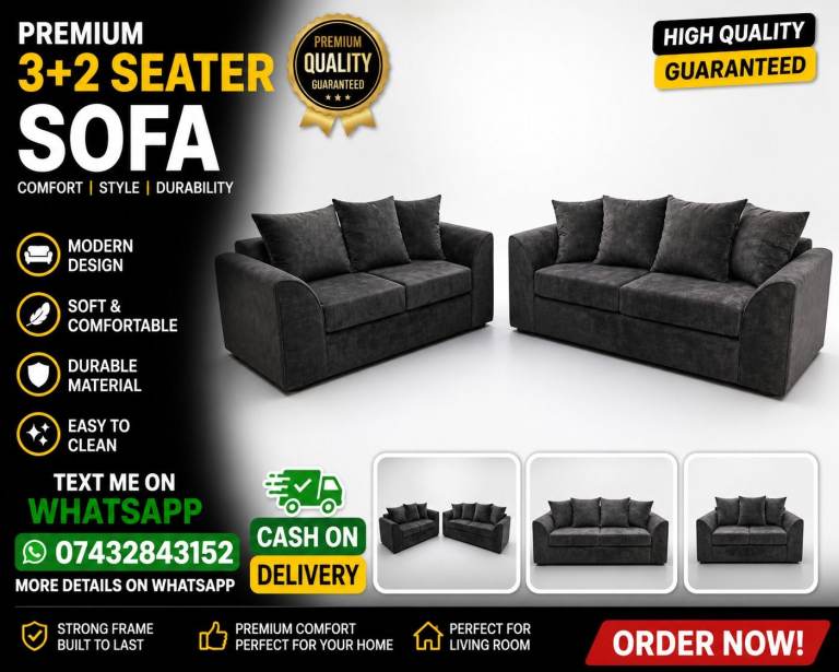 High-End Reclining Sofa for Relaxed Everyday Living