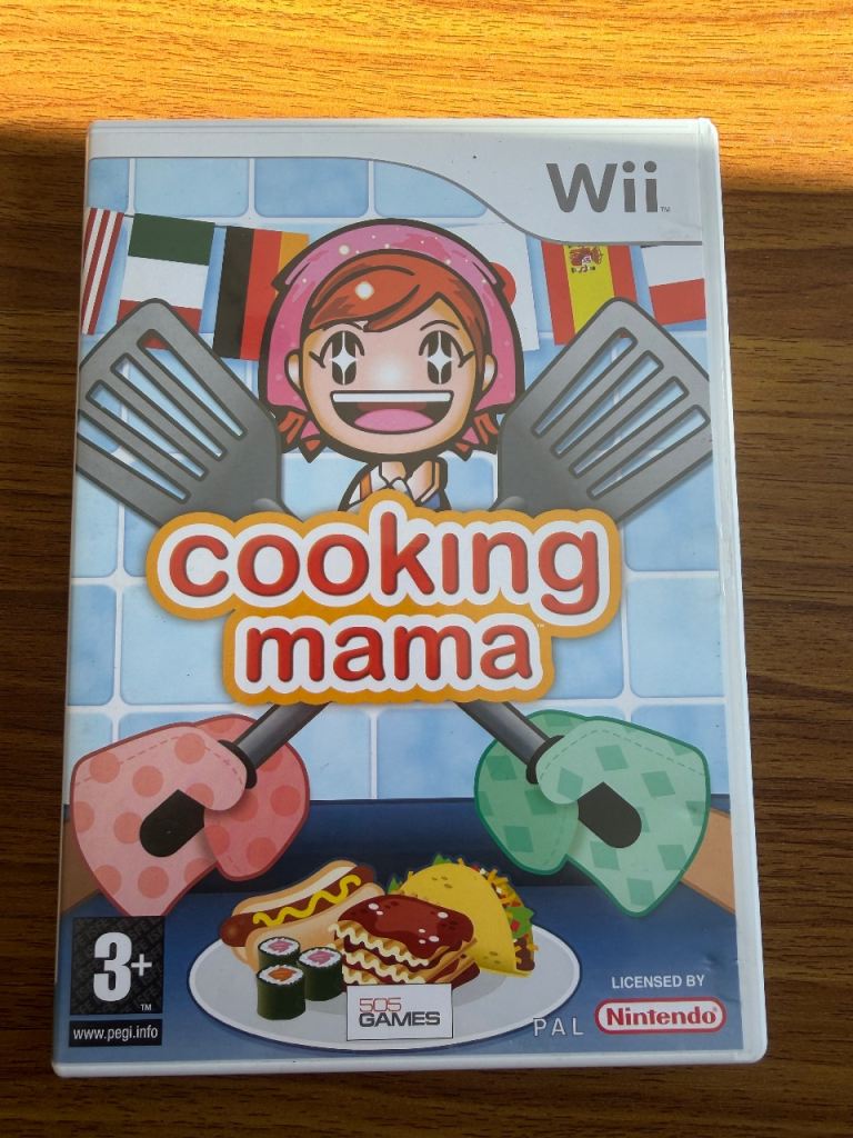 Cooking Mama – Nintendo Wii Game – Complete with Manual – PAL- Excellent Condition