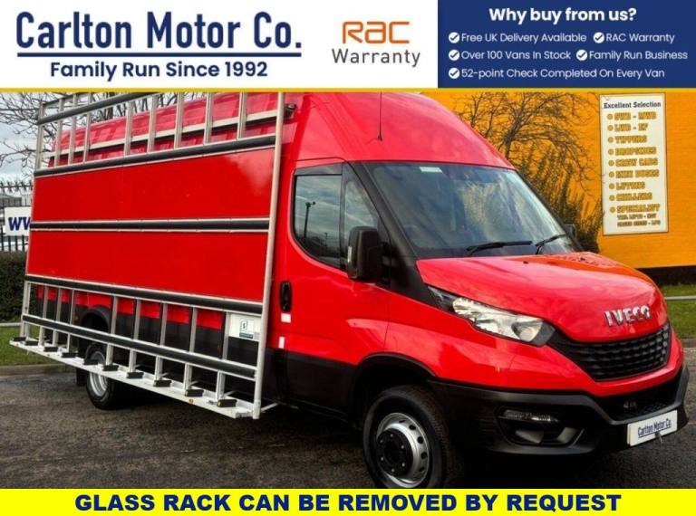 2020 Iveco Daily 3.0 70C18V 178 BHP [ FRAIL GLASS RACK CARRIER ] DRW Specialist Vehicle Diesel Ma...