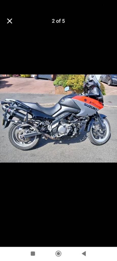 Suzuki V-Strom Motorbike