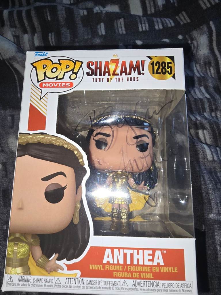 *SIGNED* Rachel Zegler Anthea Shazam Fury Of The Gods 1185 Funko Pop