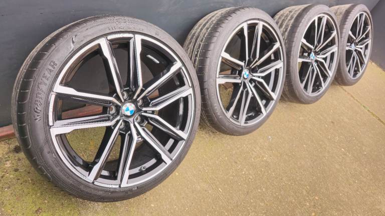 Genuine BMW 797M 19" Shadow Edition Alloy Wheels 3 4 Series G20 G21 G22 Msport
