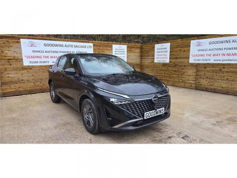 2024 NISSAN QASHQAI DIG-T ACENTA PREMIUM 1.3T HYBRID DAMAGED REPAIRABLE SALVAGE