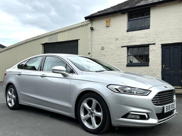 18 18 Ford Mondeo 1.5T EcoBoost (160) Titanium 6 Spd 5 Door Met Moondust Silver
