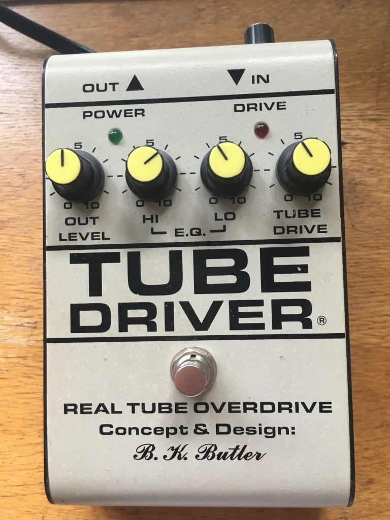 B.K. Butler Tube Driver Real Tube Overdrive Guitar Pedal – Mint