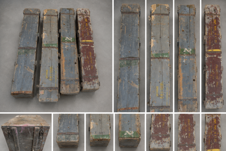 Vintage Military Wooden Ammo Crates / Ammunition Boxes – Original Army Surplus – Job Lot of 5