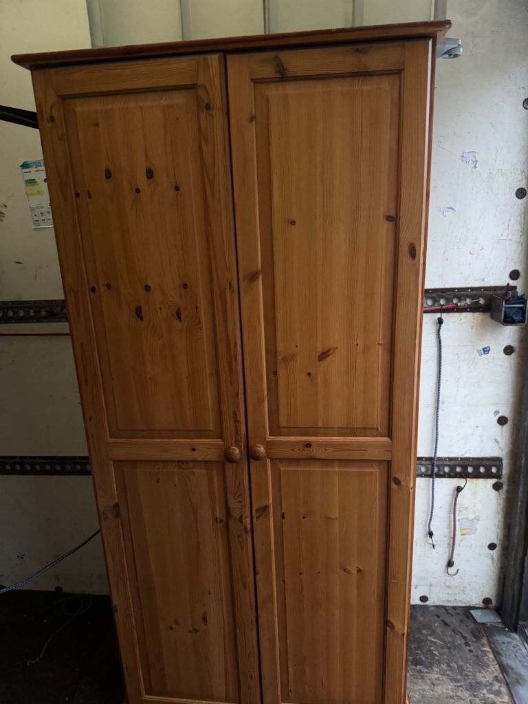 Pine Wardrobe 