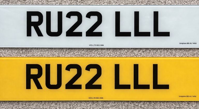 Russell Private Number Plate Registration Reg Cherished Personalised 