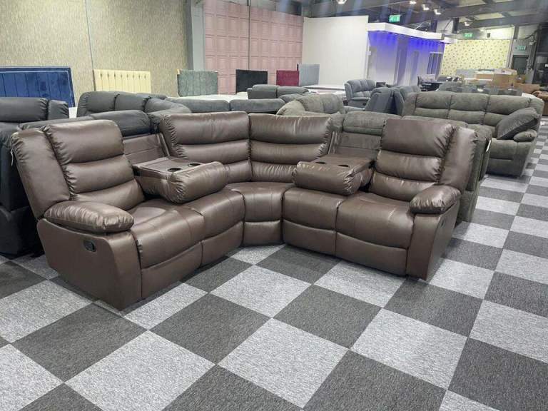 🎯 COD 3+2 Seater Sofa Set & Corner Roma Electric Recliner 😌 | 20% OFF **
