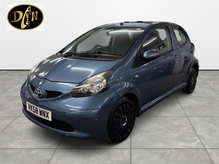2008 Toyota AYGO 1.0 VVT-i Blue 3dr MMT HATCHBACK Petrol Automatic