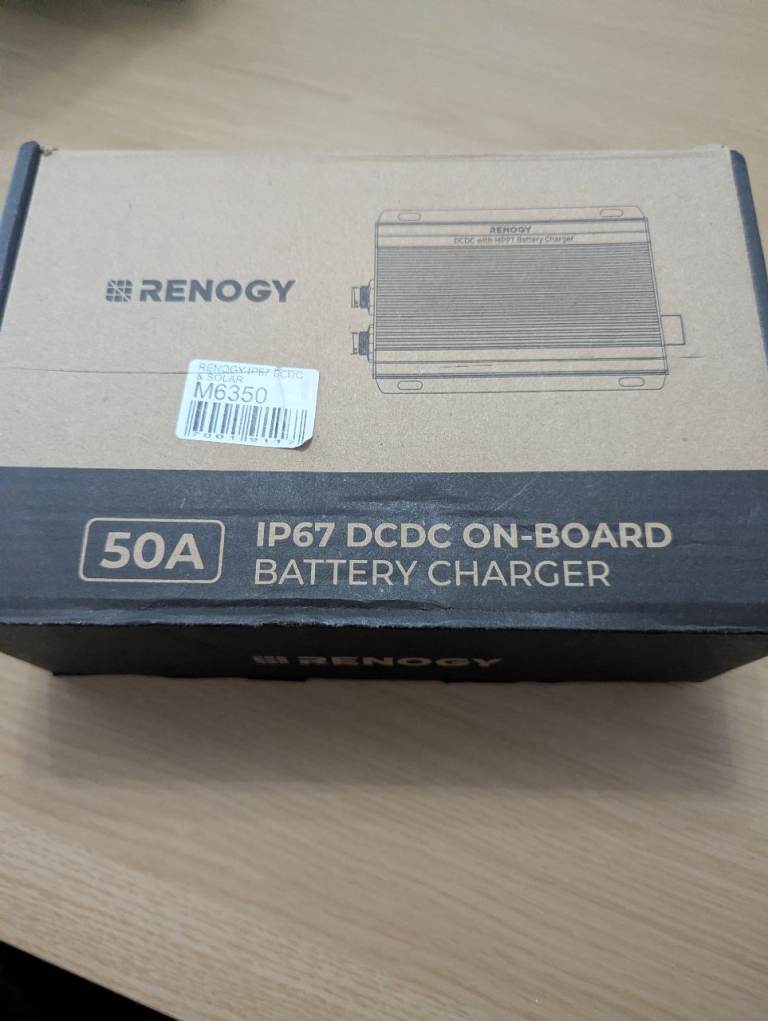 Renogy 50A ip67 DCDC on board battery charger