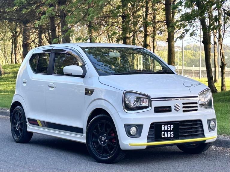 2017 Suzuki Alto Works 660cc Turbo Kei Car Manual - Fresh Import - Pearl White 