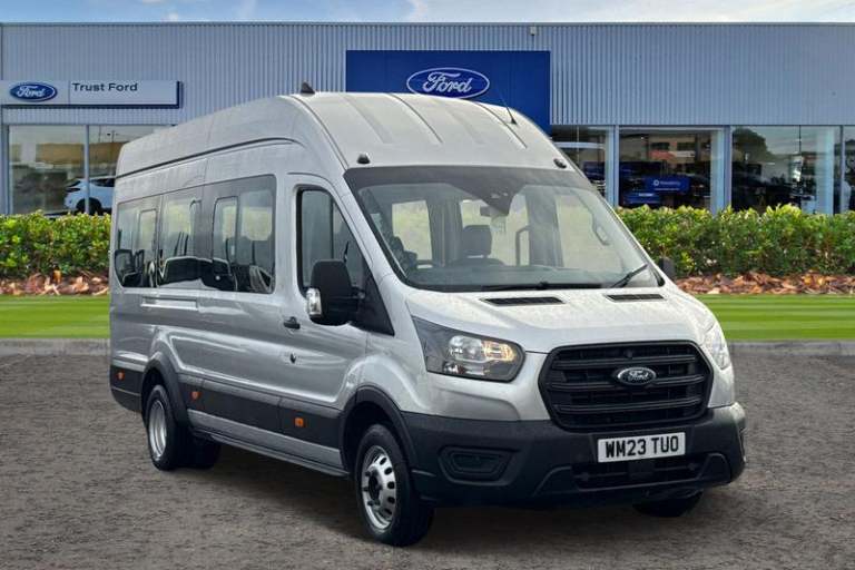 2023 Ford Transit 460 Leader AUTO L4 H3 ELWB High Roof 17 Seater Minibus RWD 2.0 EcoBlue 165p Min...