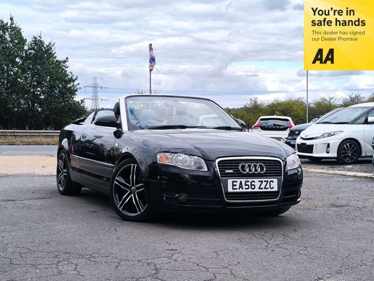 2006 Audi A4 1.8 Petrol Auto Cabriolet S line 4 Seats Convertible 2dr ULEZ Compliant CONVERTIBLE ...