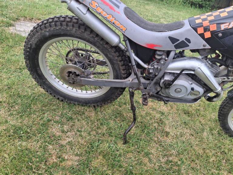 Fantic 80cc section trials bike.