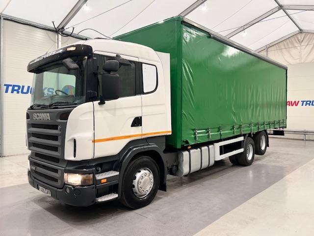 Scania  R420 6x2 10 Tyre Rear Lift Curtainsider 