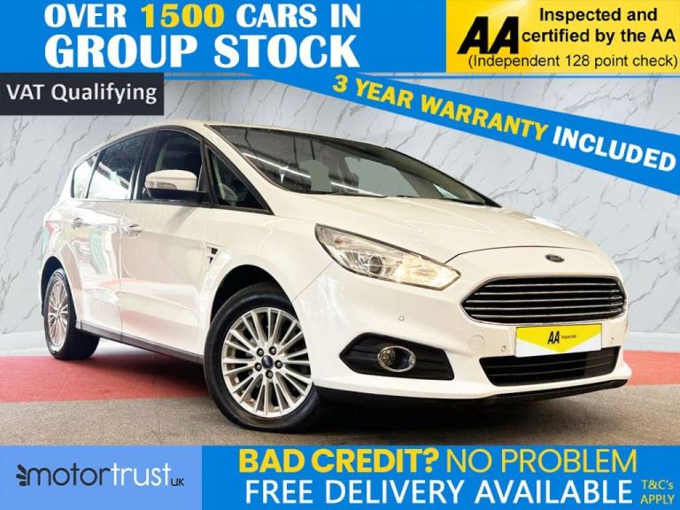 2019 Ford S-Max 2.0 EcoBlue Zetec MPV 5dr Diesel Manual Euro 6 (s/s) (120 ps) MPV Diesel Manual