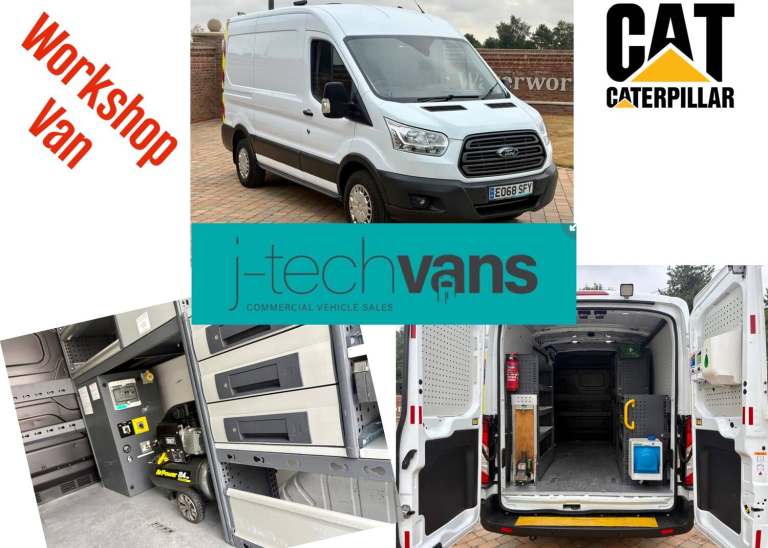 2018 Ford Transit 2.0 TDCi 130ps L2 H2 Van *** Workshop / Fitter Van *** PANEL VAN Diesel Manual