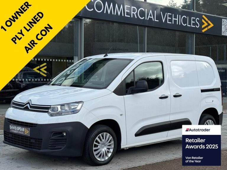  Citroen Berlingo 75ps HDi 650 Enterprise SWB Euro 6 with Air Con, Reverse Sensors & DAB Panel Va...