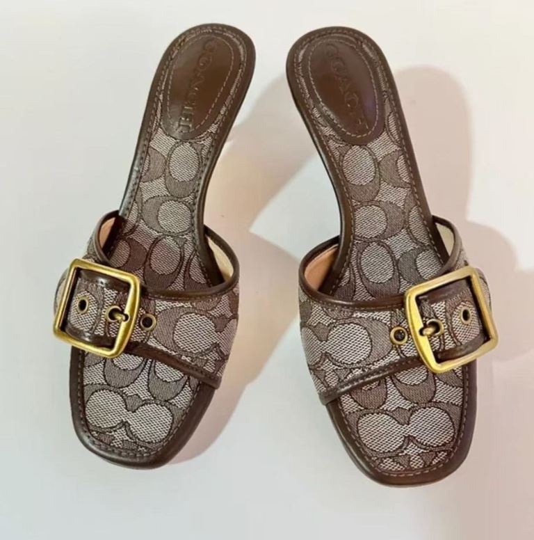 coach kitten heels 