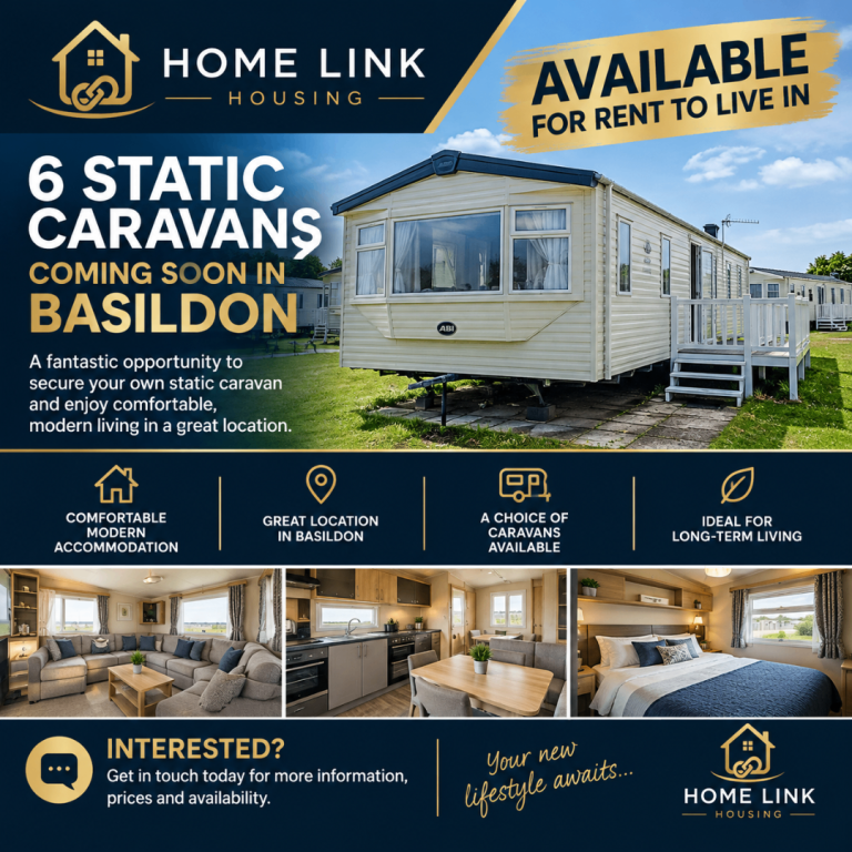 6 Statics available in Basildon - DSS accepted