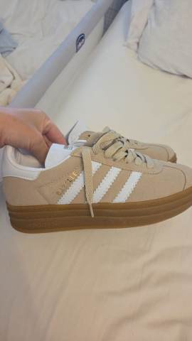 adidas gazelle silver green womens adidas Gazelle ADV - Unisex - Grey Two / Chalk White / Gold