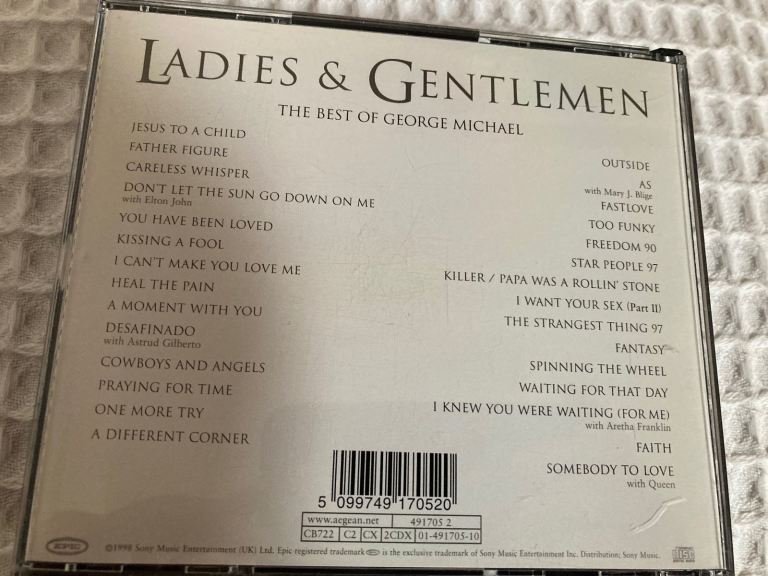 Ladies & gentlemen George Michael cd 