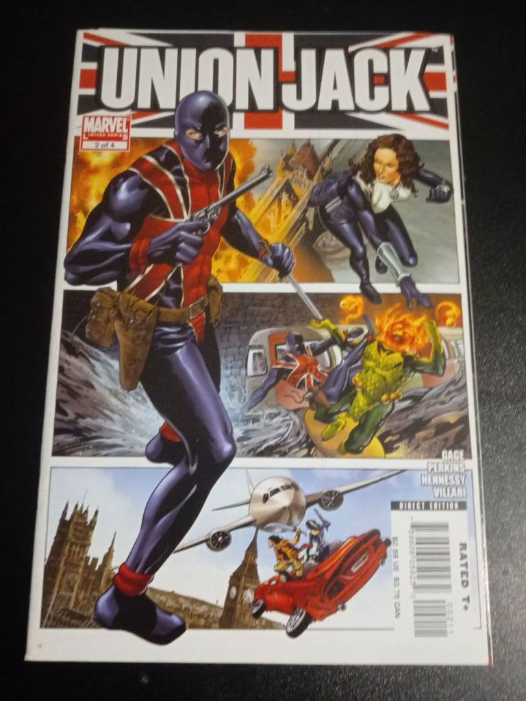 Union Jack Marvel Comic Books (2 issues)