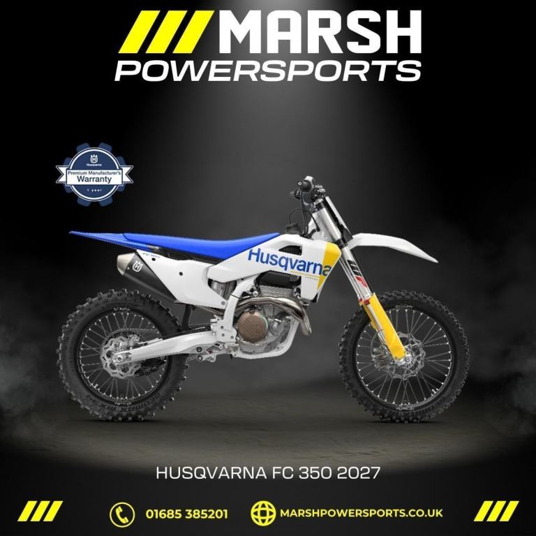 FC 250 2027 Model - Husqvarna Main Dealer - Reserve NOW!
