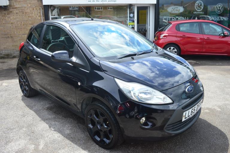 2015 Ford Ka 1.2 Zetec Black Edition Hatchback 3dr Petrol Manual Euro 6 (s/s)