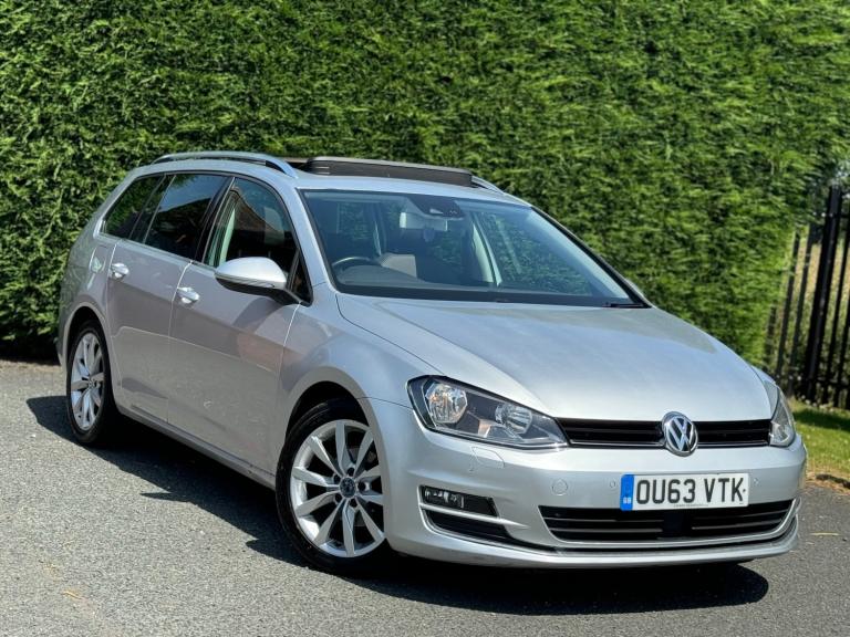 MARK 7 VOLKSWAGEN GOLF ESTATE 2.0 TDI GT, £20 TAX, PAN ROOF, HEATED SEATS, NAV