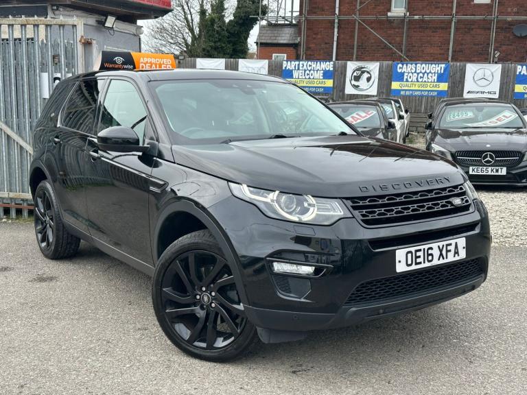 2016 Land Rover Discovery Sport 2.0 TD4 180 HSE BLACK AUTO 7 SEATER PAN ROOF TOP SPEC ESTATE Dies...