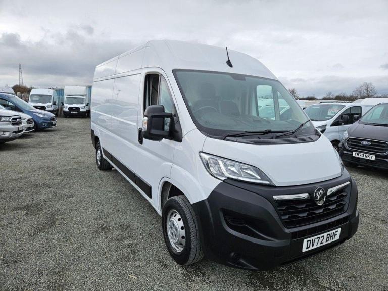 2022 ON 72 PLATE VAUXHALL MOVANO L3H2 F3500 LWB ULEZ FREE ZONE 