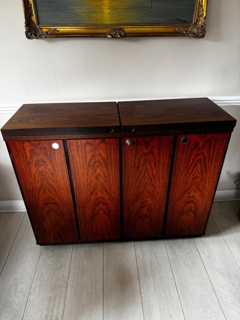 Drylund Danish Rosewood Cocktail/Drinks Cabinet - Vintage 