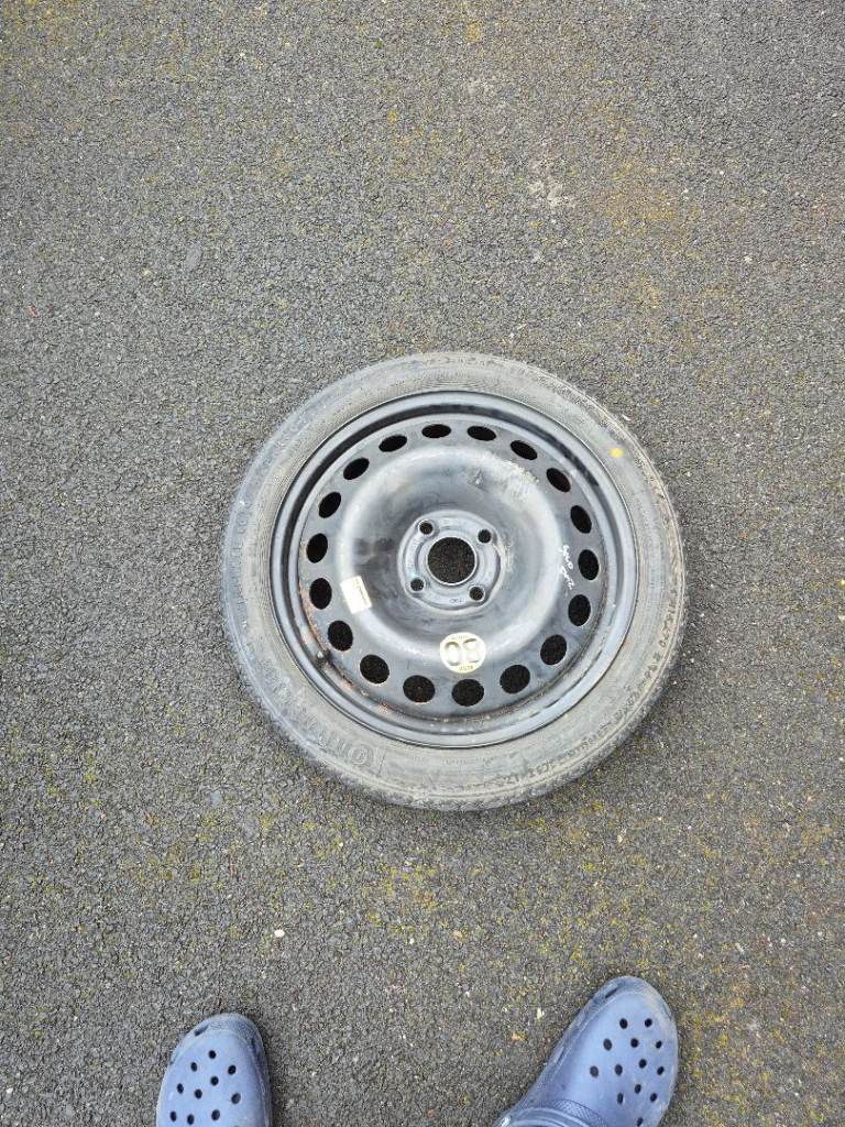 Vauxhall corsa spare wheel 