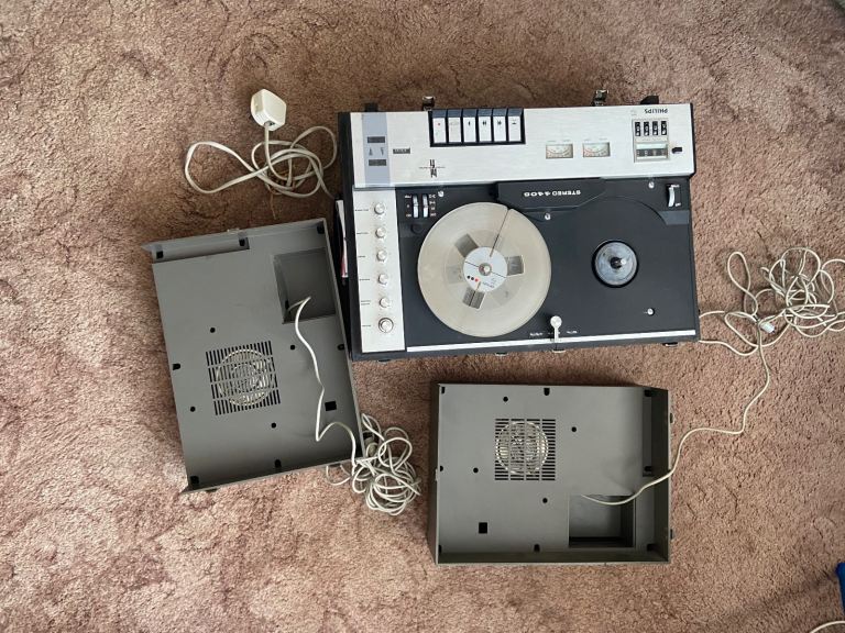 Vintage Reel to Reel Philips stereo 4408