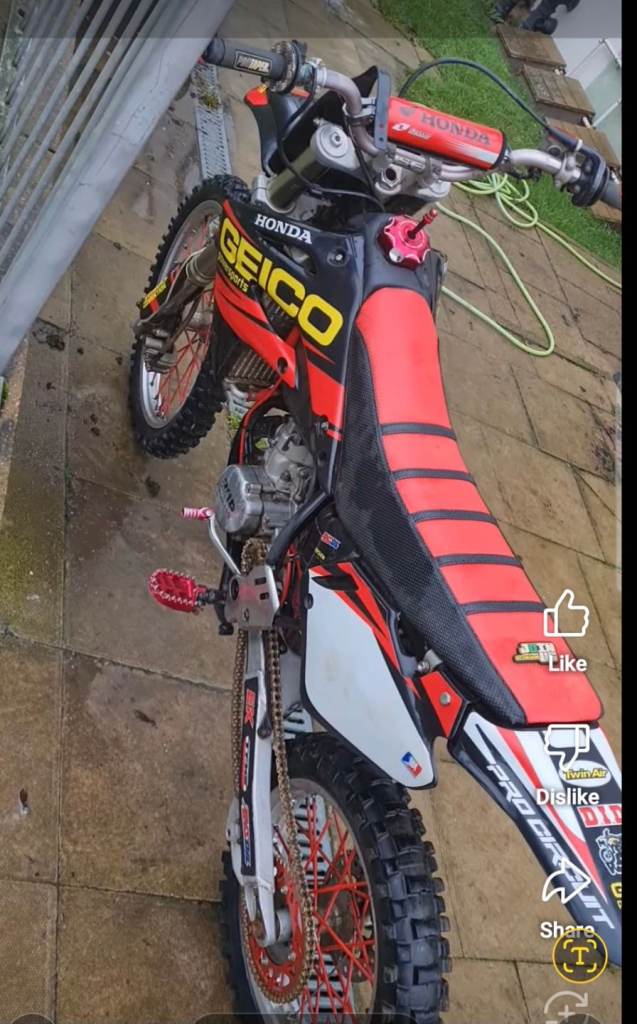 Honda cr 85 big wheel