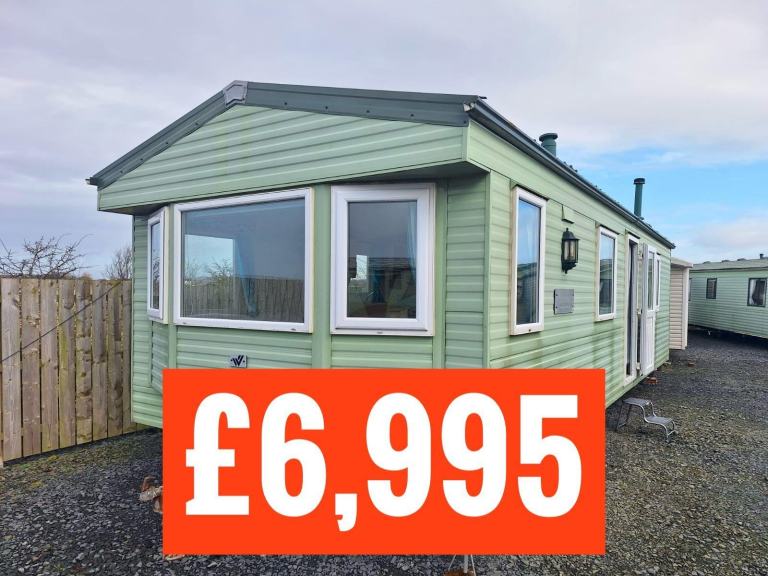 OFF SITE static caravan Scotland double glazed & heated 28x12 Willerby Richmond