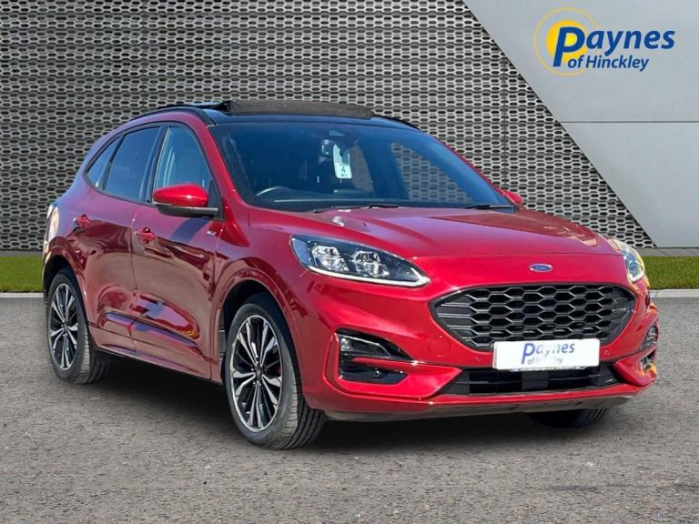 2023 Ford Kuga ST-Line X Edition 2.5L 190PS fHEV AUTO Lucid Red WINTER PACK 
