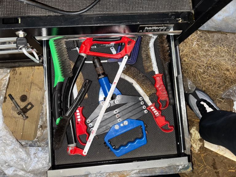 Massive Hand Tool & Power Tool Set with Snap-on Box